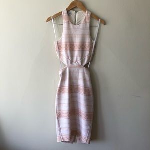 Bebe mini print dress